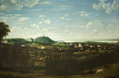 View of Henbury Village, c.1720