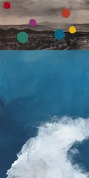Colorful Desert Ocean Wave