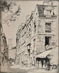 Cour des Halles, Rue St Jacques