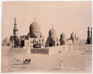 Egypt: The Tomb of the Kalives - Photograph by the Zangali Brothers, Late 19th Century