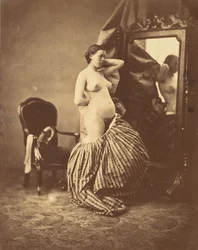 Nude Before a Mirror