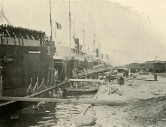 At the Dock, June 10th, Spanish-American War