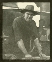 Last Photograph of Sergeant Hamilton Fish, Taken Alive, Friday, June 10th, 1898