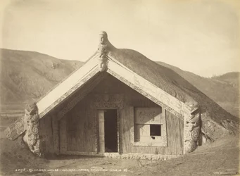 Runanga House - Wairoa - After Eruption Jun 10.86, July 1886