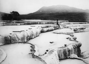 The Hot Water Basins and White Terraces, c.1880s
