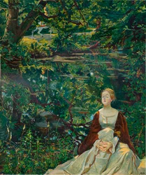 From a Painting by Byam Shaw