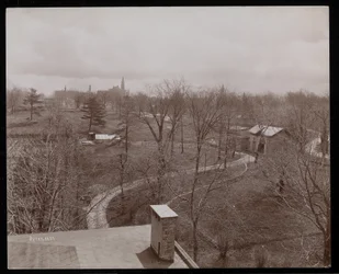 Part of the Erlich estate on the Hudson, New York
