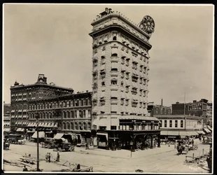 The Pabst Hotel, 42nd Street, Broadway and 7th Avenue, New York, 1919
