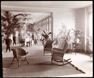 The Roof Dining Room at the Vendome Hotel
