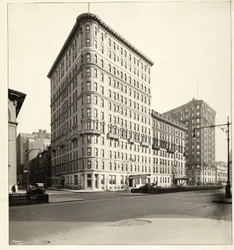 View of the Hotel Embassy at Broadway and 70th Street, New York
