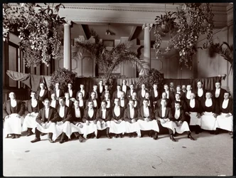 Waiters at Hotel Delmonico, 1902