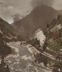 The Kicking Horse Canyon