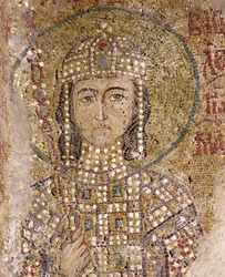 Alexios Komnenos in Hagia Sophia