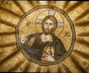 Christ Pantocrator (or Christ in glory) (Mosaic)