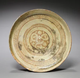 Deep Plate with Decorative Patterns, 1100s