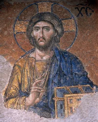 Deesis Christ in Hagia Sophia