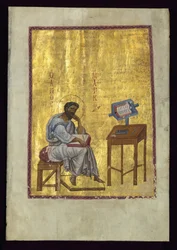 Evangelist Mark Seated in His Study