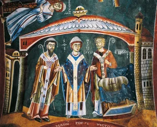 Saint Nicholas Consecrated bishop of Myra (detail)