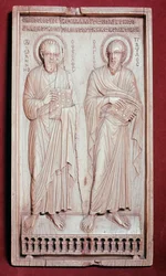 St Peter and St Paul (Ivory diptych element)
