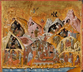 The Dormition of Saint Sabbas the Sanctified