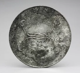Mirror with a Handle in the Form of a Herakles Knot, c.280-400