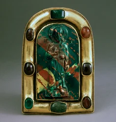 Cameo with Blessing Christ, Byzantine, 11th Century