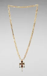 Chain with Pendant Cross, 500s