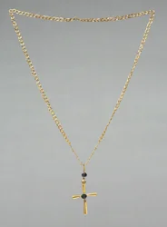 Chain with Pendant Cross, 500s