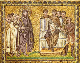 Christ Before Pilate Who Washes His Hands, High Priests and Roman Soldiers