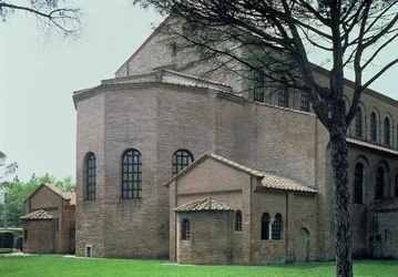 Rear Facade of the Basilica, 536 AD
