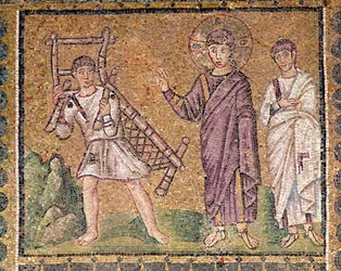 The Healing of the Paralytic of Capernaum, Scenes from the Life of Christ