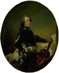 Portrait of Frederik V in Armor