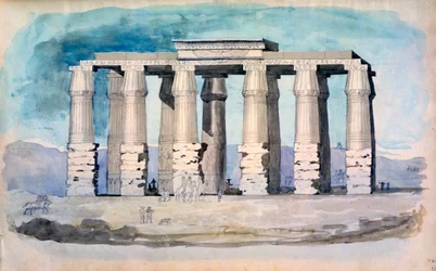 Ancient Egyptian temple, Egypt