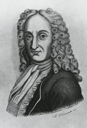 Portrait of Pietro Antonio Michelotti, Italian physician and iatromathematician, engraving by Schiavonetti