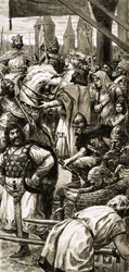 King Wenceslas of Bohemia made peace with the Germans under Henry the First