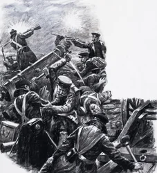 The Battle of Inkermann, Charge of the Guards