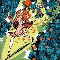 Chaos with Polka Dots