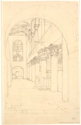 A Scene in the Church of S. Lorenzo fuori le Mura, Rome
