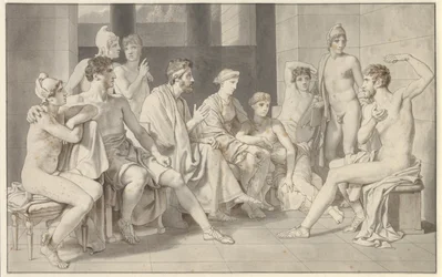 Odysseus at Alcinous Telling of His Life