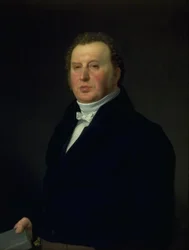 Police Surgeon Johan Frederik Rost. The Artist