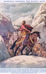 Hannibal Crossing the Mighty Alps