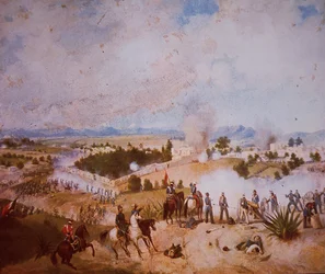 Mexican-American War (1846-48), Battle of Molino del Rey, US Troops Attacking