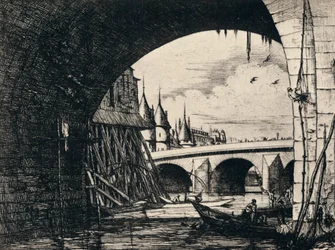 Arch of the Pont Notre-Dame
