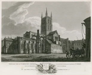 North east view of St Saviour