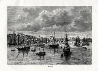 Nantes, France, 1879