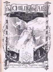 Title page design, from The Child of the Air published by Duckworth