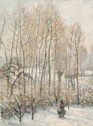 Morning Sunlight on the Snow, Eragny-sur-Epte