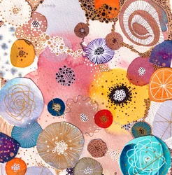 Vibrant Organic Whimsy