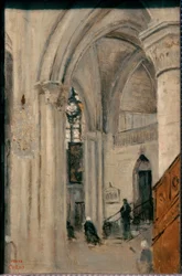 Mantes, Church Interior
