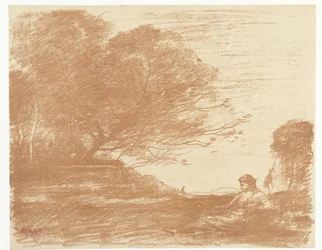Sappho in Landscape